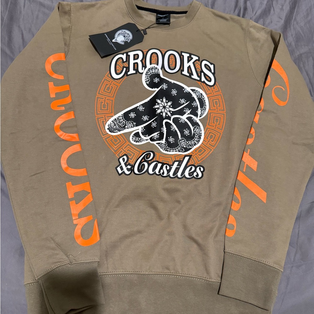Crooks & Castles Men's Crewneck